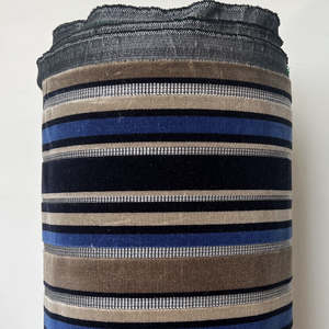 Sale: Islington Stripe Blue Fabric