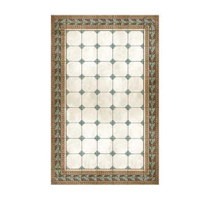 Beija Flor Mats: Italiano Cyan 120 x 195