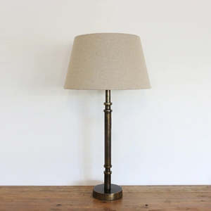 Lighting: Candle Lampbase Brass Finish