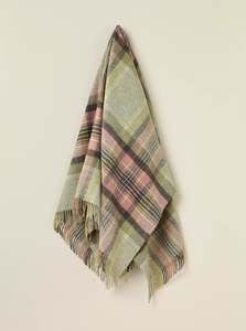 Throws Blankets: Kintyre Green Throw