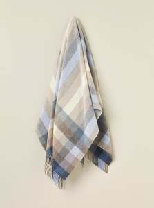 Woodale Blue Throw