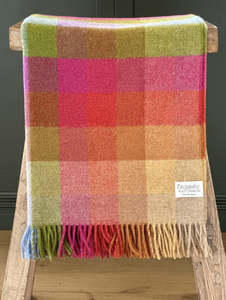 Throws Blankets: Harlequin Sunshine Throw