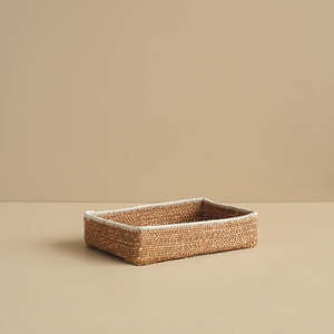 Baskets: Basso Tan Basket Small