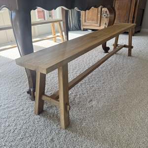 Rustic Reclaimed Teak Bench