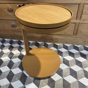 Printed Velvets: Dotty Side Table - Toffee