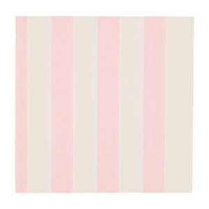 Homewares: Pink Stripe Napkin