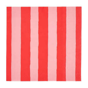Red Stripe Napkin