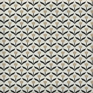 Broste Napkin Tulip Black/Beige