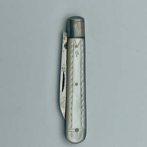 Sterling Silver & Mother of Pearl Pocket Knife