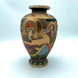Ceramics: Antique Japanese Satsuma Vase