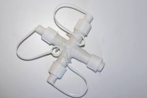 X CONNECTOR for 230V Lights – White
