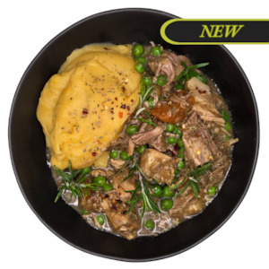 Main Meals: Slow Cooked Pork & Fennel with Kumara Mash