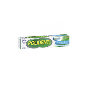 Oral Health 1: POLIDENT Flav/F Dent Adh. Cream 60g
