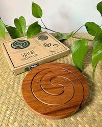 Kitchen & Dining: Kauri Table Mat - Spiral " Koru"
