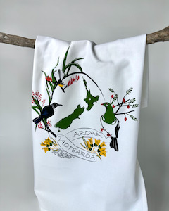 Textiles Accessories Linens: Kiwiana Tea Towels | 100% Cotton