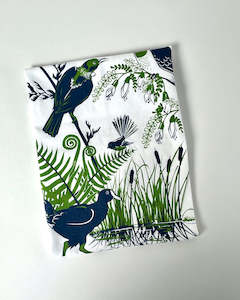 Tea Towel 100% Cotton - NZ Birds