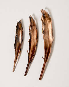 Sculpture: Copper Feathers - Small