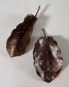 Sculpture: Puka Leaves - Copper Plated XLarge