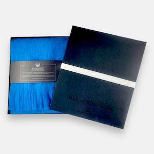 Giftwrap Cards: Alpaca Scarf - Blue