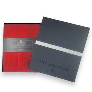 Giftwrap Cards: Alpaca Scarf - Red