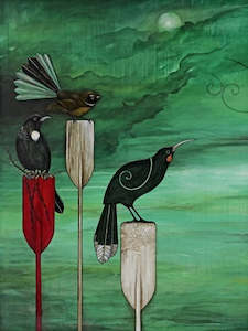 Cards Gift Wrap: Greeting Card - Night watchers