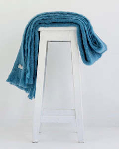 Windermere Mohair Throws: Windermere Mohair Throw - Lake