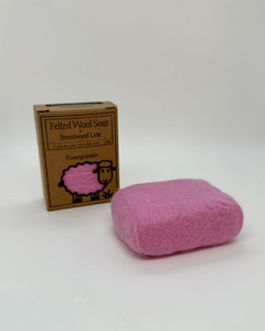 Nz Skincare: Felted Soap - Pomegranate