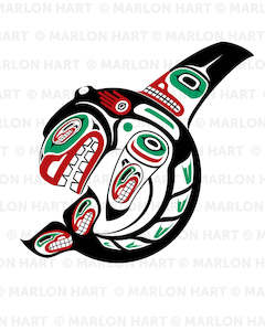 Artist Marlon Hart: Marlon Hart- Pacific Crossing - Orca