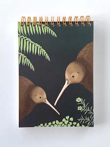 Kiwi Note Book - By Artist Cathy Hansby