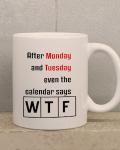Novelty Mugs: Mug - After Monday