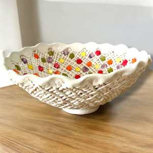 Ceramics: Ceramic Bowl - All the Dots