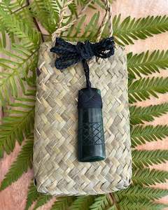 Toki Medium Etched - Pounamu - Greenstone