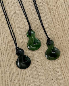 Gifts For Her: Greenstone - Pounamu, Pikorua the Twist - Small Rounded