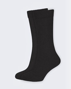 Socks - Possum Merino - Black