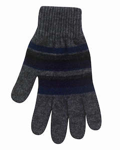 Men's Essential Blend Striped Gloves