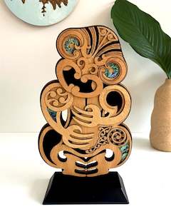 Contemporary Maori Art Sculpture - Tiki