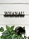 Wall Sign Whanau - Black