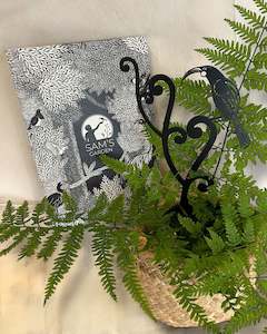 Kiwiana: Garden Art Huia & Koru in Gift Box