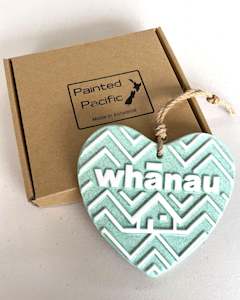 Wall-Hanging Ceramic Hearts | Large