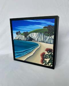 Homeware: Art Frame | Pohutukawa Cave - Diana Adams
