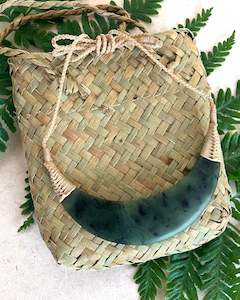 Nz Made Greenstone Pounamu Jewellery: Greenstone - Pounamu | Bound Kōuma (Breastplate) Natural