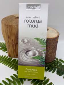 Wild Ferns Skincare - Rotorua Mud Face Pack with Manuka Honey