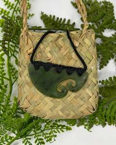 Greenstone - Pounamu | Koru Kōuma (Breastplate) - Small
