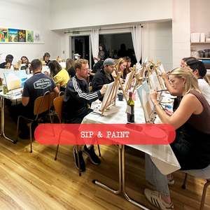 Public Workshops: Sip & Paint