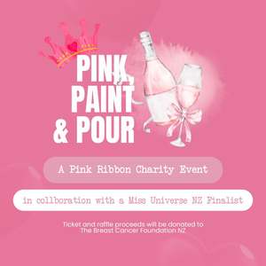Pink, Paint & Pour