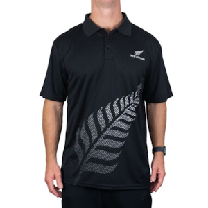 Products: Active Polo New Zealand big dot Silver Fern Logo