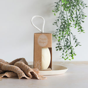 Products: Fern Naturals - Coconut, Lanolin, Tea Tree and Manuka Soap on a Rope