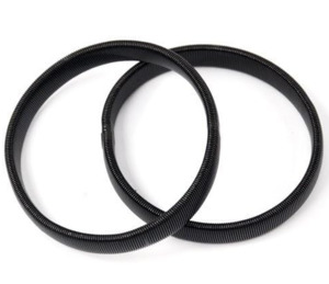 All Clothing: 80's Sleeve Band - BLACK