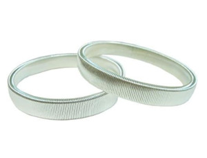 80's Sleeve Band - SILVER