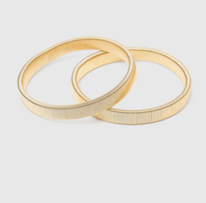 All Clothing: 80's Sleeve Band - GOLD